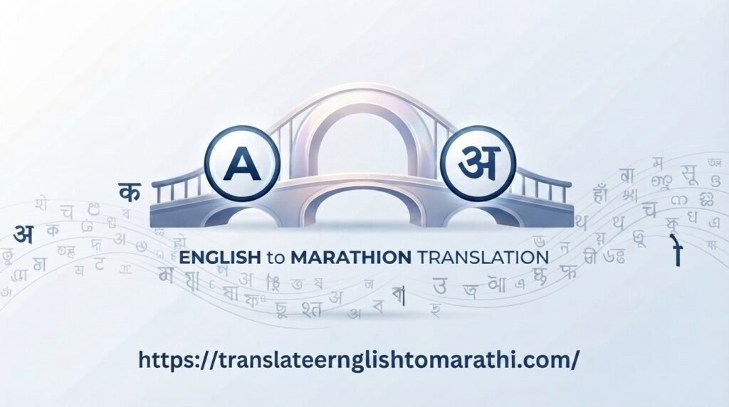 translation from english to marathi