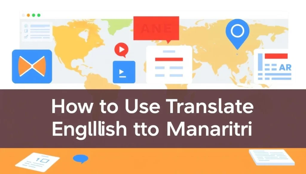 google translate english to marathi — How to Use Google Translate English to Marathi: A Complete Guide
