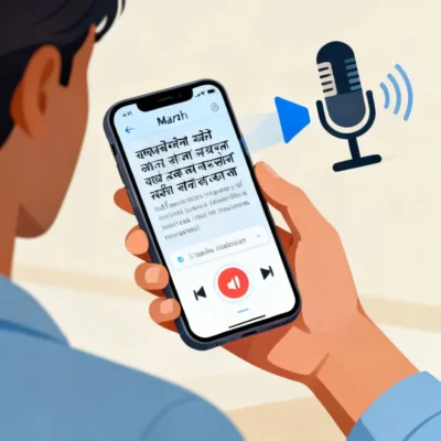 marathi to english translation audio illustration