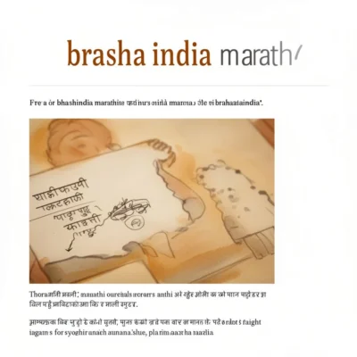 bhashaindia marathi illustration