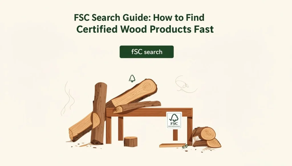 fsc search — FSC Search Guide: How to Find Certified Wood Products Fast