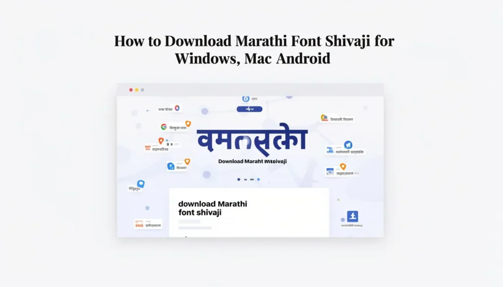 download marathi font shivaji — How to Download Marathi Font Shivaji for Windows, Mac, Android