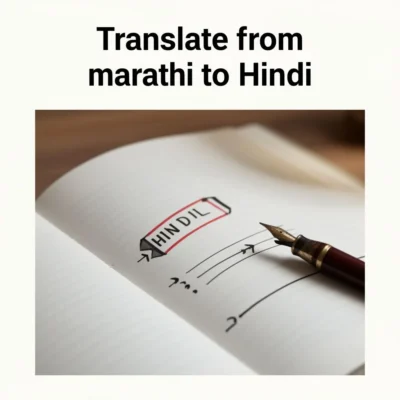 translate from marathi to hindi illustration