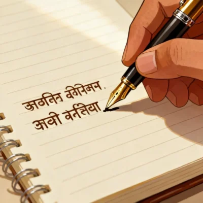 translate to marathi illustration