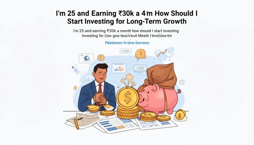 i’m 25 and earning ₹30k a month how should i start investing for long-term growth — I’m 25 and Earning ₹30k a Month How Should I Start Investing for Long-Term Growth