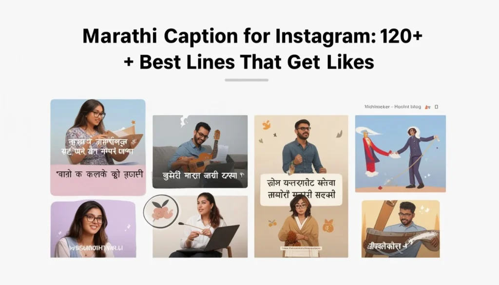 marathi caption for instagram — Marathi Caption for Instagram: 120+ Best Lines That Get Likes