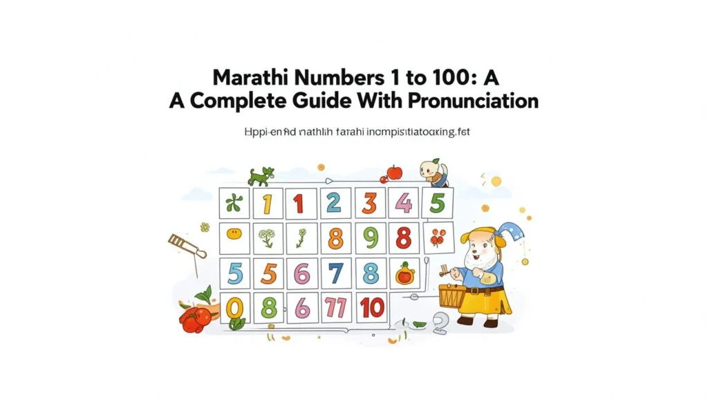 marathi numbers — Marathi Numbers 1 to 100: A Complete Guide With Pronunciation