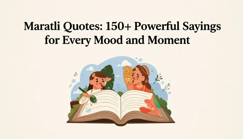 marathi quotes — Marathi Quotes: 150+ Powerful Sayings for Every Mood and Moment