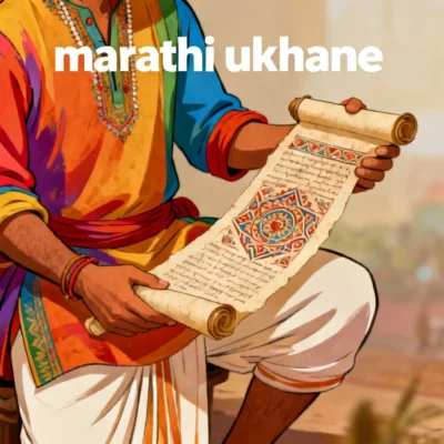 marathi ukhane illustration