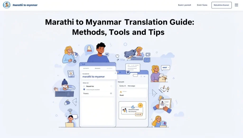 marathi to myanmar — Marathi to Myanmar Translation Guide: Methods, Tools, and Tips