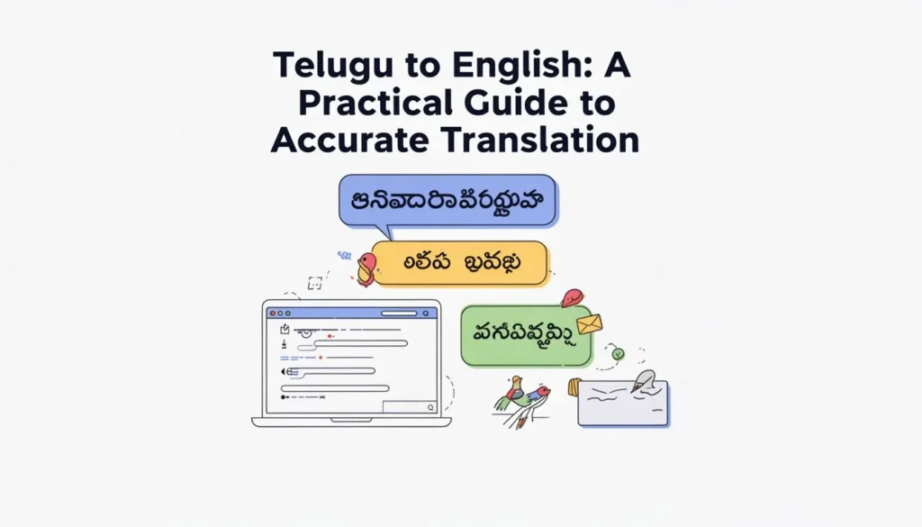 telugu to english — Telugu to English: A Practical Guide to Accurate Translation