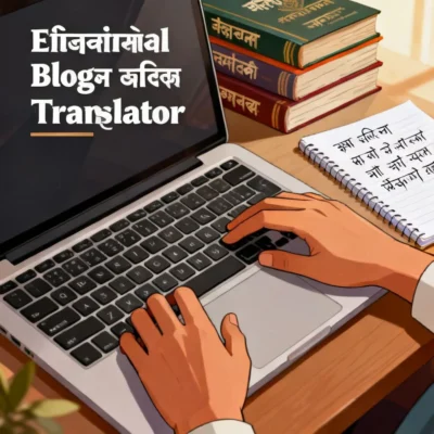 Marathi Translator illustration