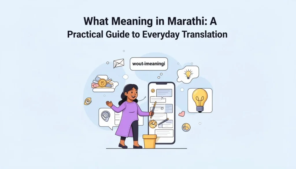 what meaning in marathi — What Meaning in Marathi: A Practical Guide to Everyday Translation