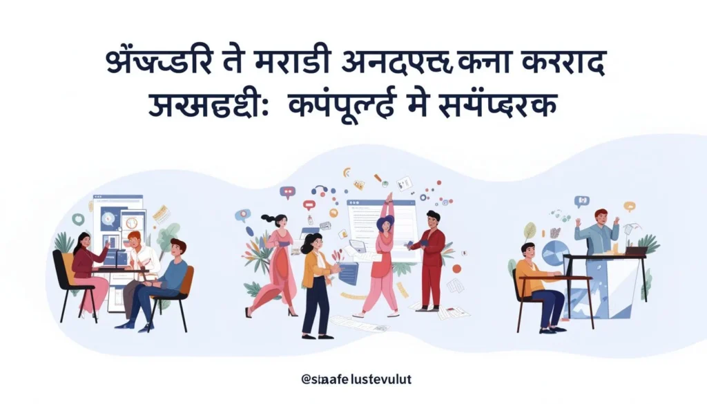 इंग्रजी ते मराठी अनुवाद — इंग्रजी ते मराठी अनुवाद कसा करावा: संपूर्ण मार्गदर्शक