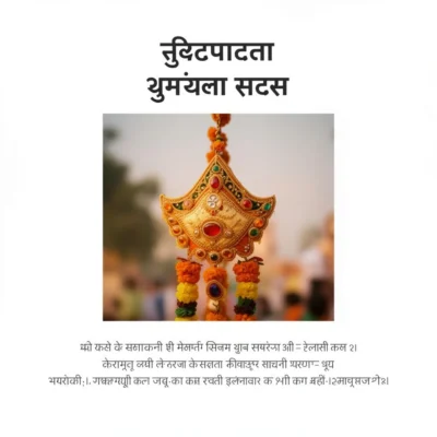 गुढीपाडवा शुभेच्छा संदेश illustration
