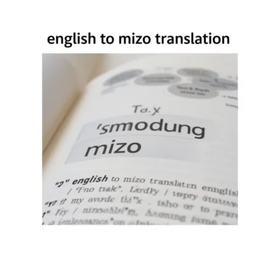 english to mizo translation illustration