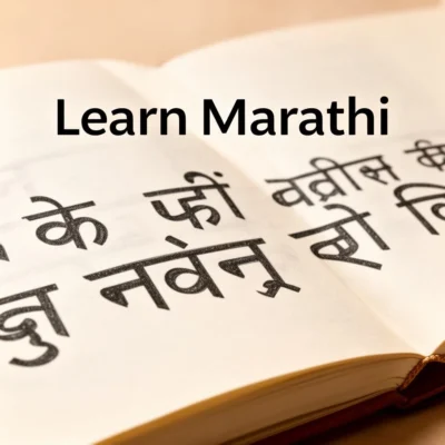 learn marathi illustration