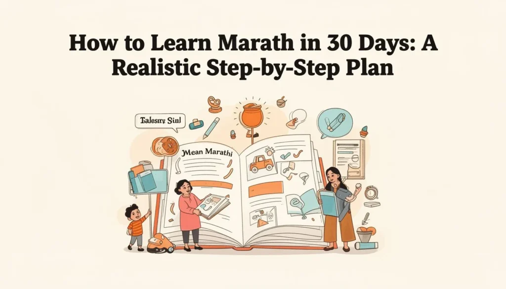 learn marathi in 30 days — How to Learn Marathi in 30 Days: A Realistic Step-by-Step Plan