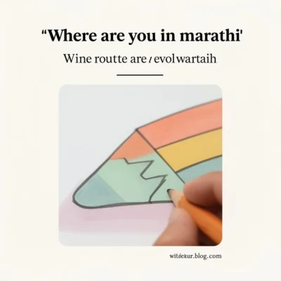 where are you in marathi illustration