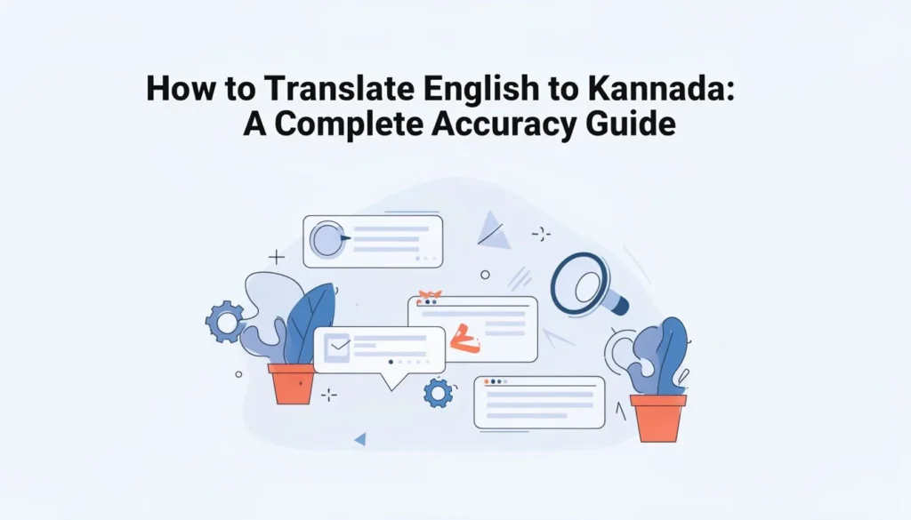 translate english to kannada — How to Translate English to Kannada: A Complete Accuracy Guide