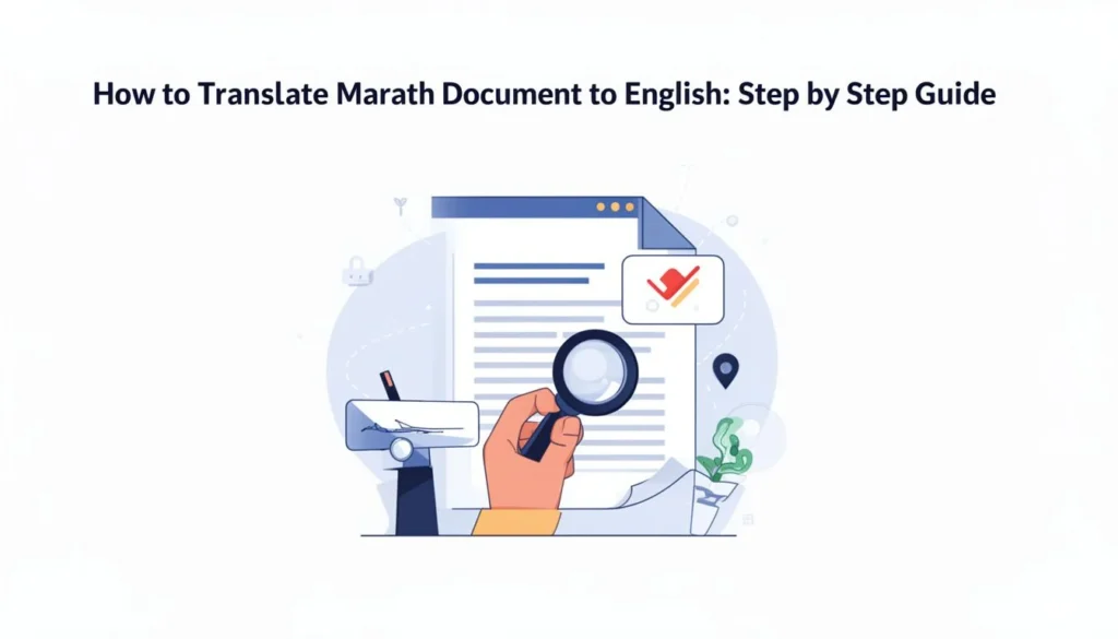 translate marathi document to english — How to Translate Marathi Document to English: Step by Step Guide