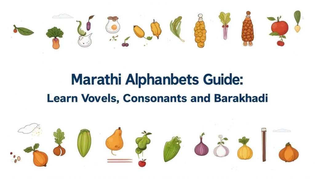 marathi alphabets — Marathi Alphabets Guide: Learn Vowels, Consonants, and Barakhadi