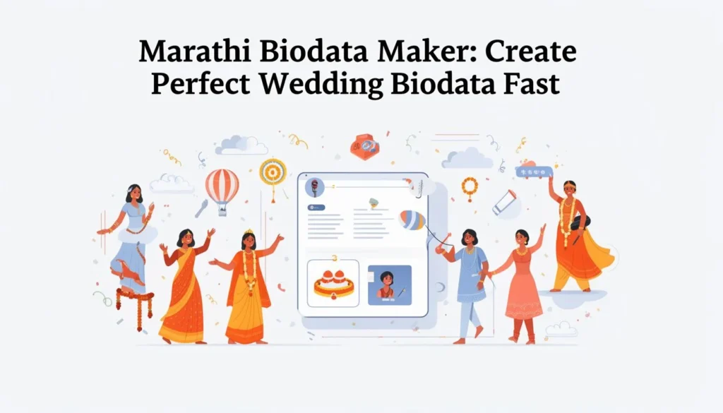 marathi biodata maker — Marathi Biodata Maker: Create a Perfect Wedding Biodata Fast