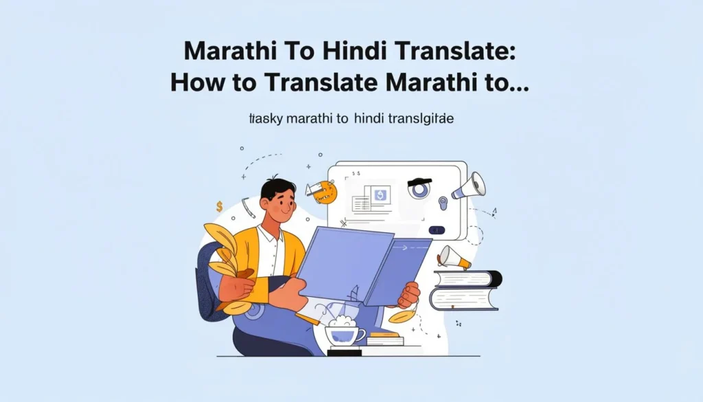 marathi to hindi translate — Marathi To Hindi Translate: How to Translate Marathi to…