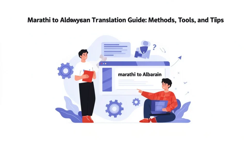 marathi to Albanian — Marathi to Albanian Translation Guide: Methods, Tools, and Tips