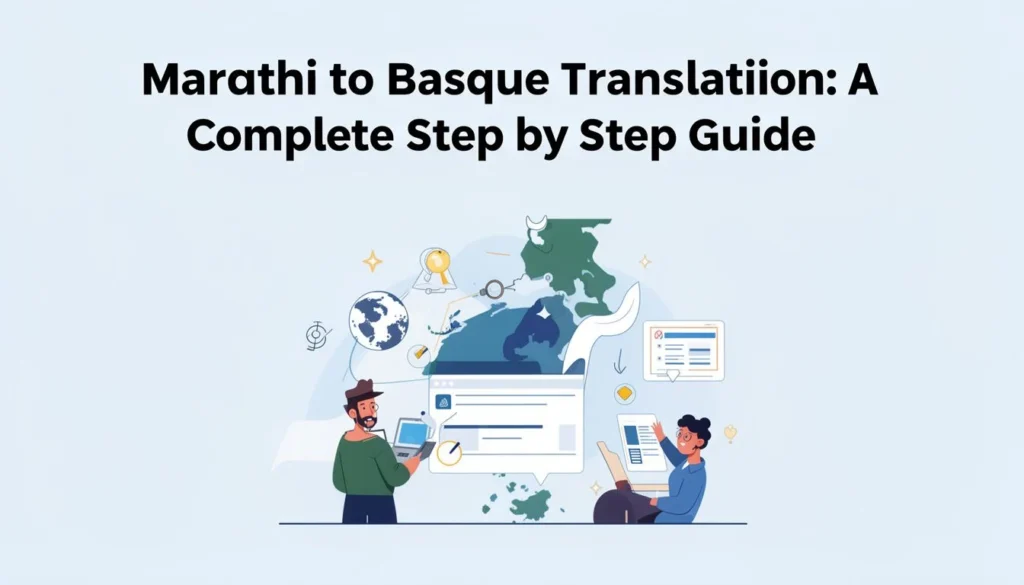 marathi to Basque — Marathi to Basque Translation: A Complete Step by Step Guide