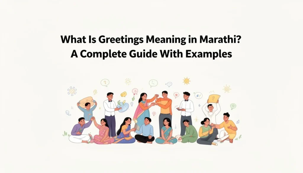greetings meaning in marathi — What Is Greetings Meaning in Marathi? A Complete Guide With Examples