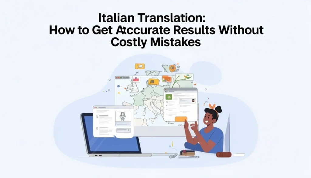 Italian Translation: How to Get Accurate Results Without Costly Mistakes