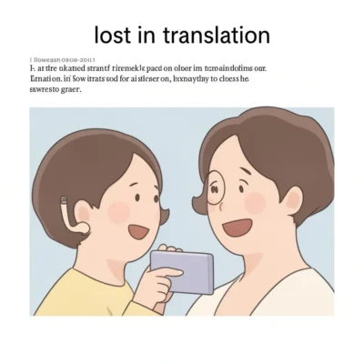 lost in translation illustration